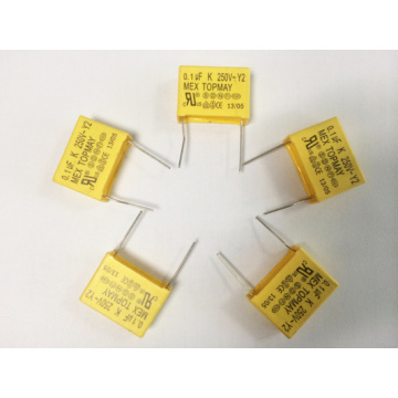 Condensador de seguridad del capacitor de película Y2 de la pierna (TMCF29-12)